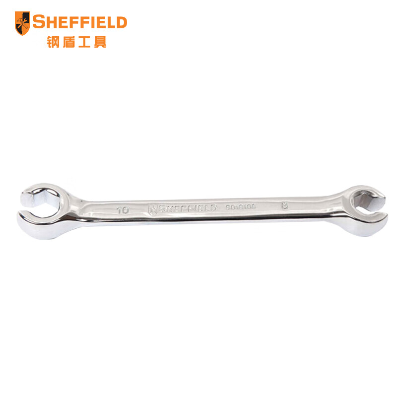 钢盾SHEFFIELD S019109 公制油管扳手(刹车管扳手)9x11mm