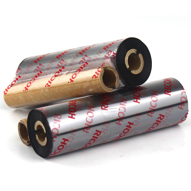 理光（RICOH）B110A混合基碳带 热转印标签机色带 110MM*70M（2