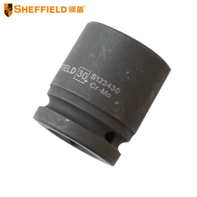 钢盾 SHEFFIELD S123423 3/4英寸系列六角风动套筒23MM