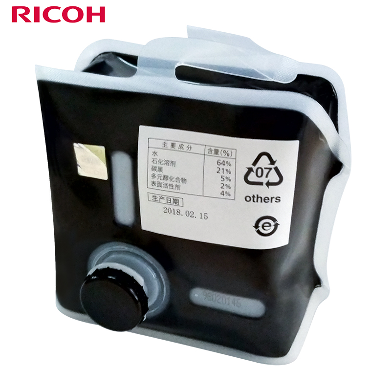 理光（Ricoh）500型（1000cc/袋*6袋）黑油墨 适用于DD5440C