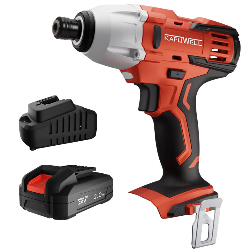 卡夫威尔20V锂电起子 充电螺丝刀 电内六角扳手 2.0Ah电池 PA4222F