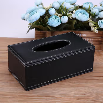 国产   皮质抽纸盒