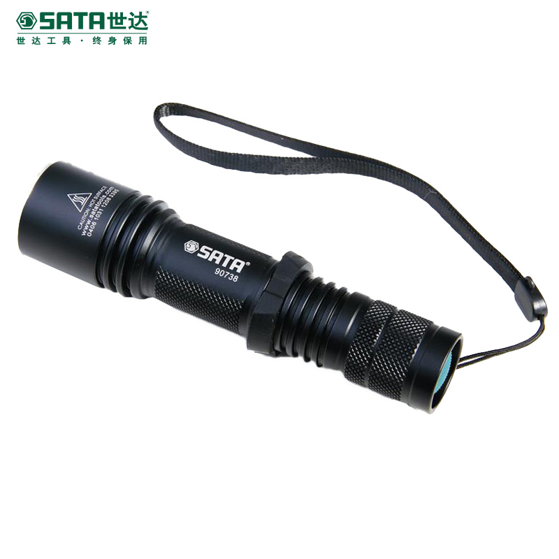 世达（SATA） 高性能强光充电式手电筒 动照明工具多功能金充电式手电筒 907
