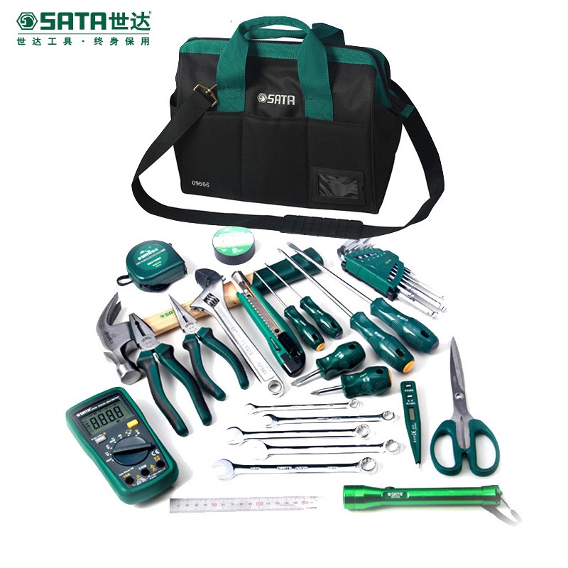 世达（SATA） 32件便携式安装维修组套 09556 现货