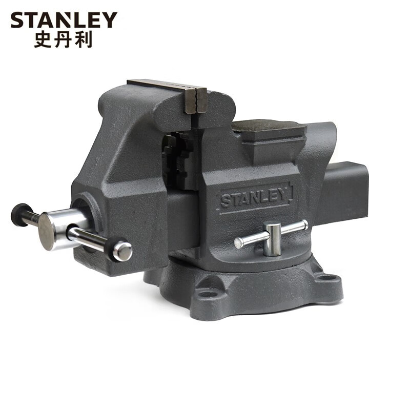 史丹利（STANLEY）83-068-2-23C 重型台虎钳6寸 工作台钳