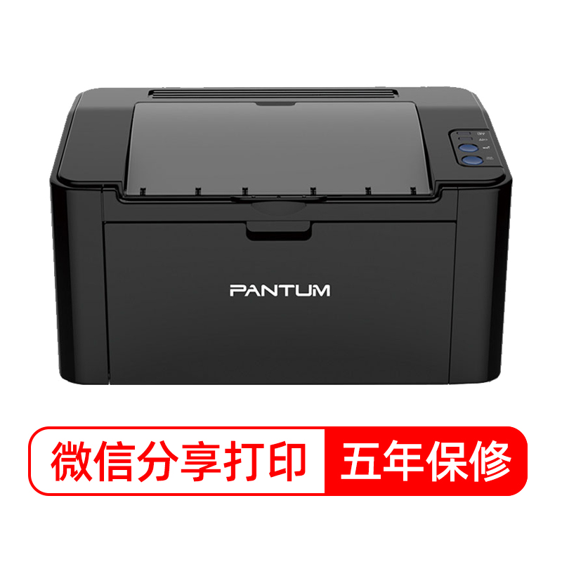 奔图（PANTUM）P2206NW  打印机黑白激光无线WiFi家用作业机（五年
