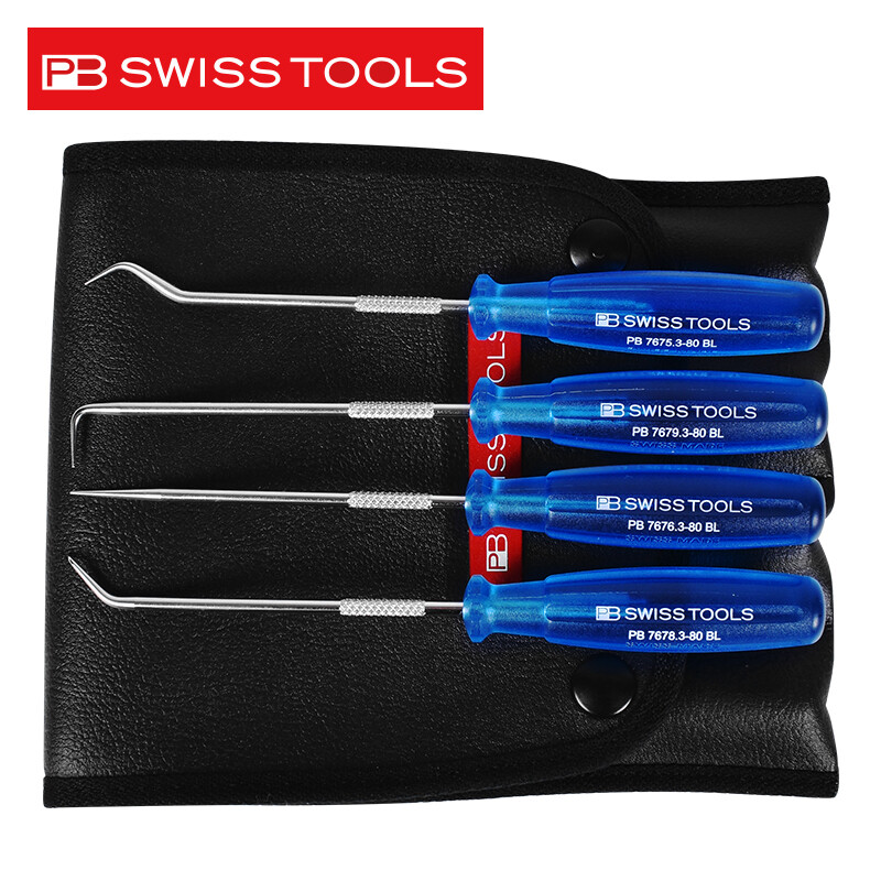 PB SWISSTOOLS瑞士进口钩子螺丝刀油封钩针变速箱制动器汽修密封圈拆卸专