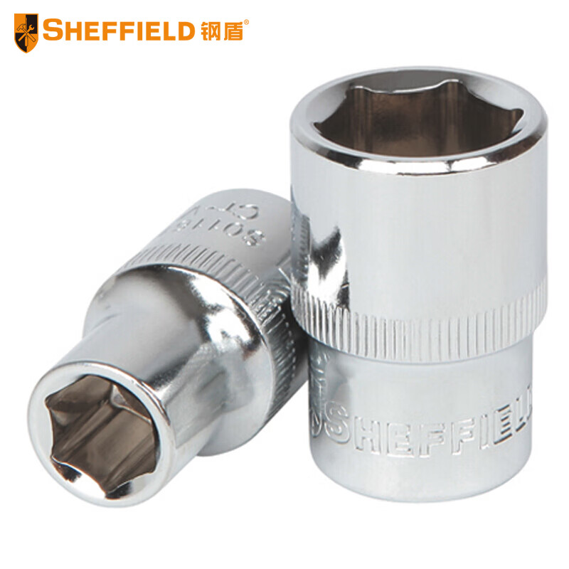 钢盾 SHEFFIELD S010613 10mm系列公制6角标准套筒13mm