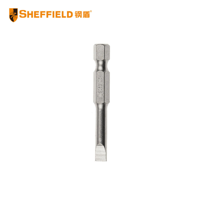 钢盾 SHEFFIELD S053106 5件套6.3mm系列50长一字旋具头6