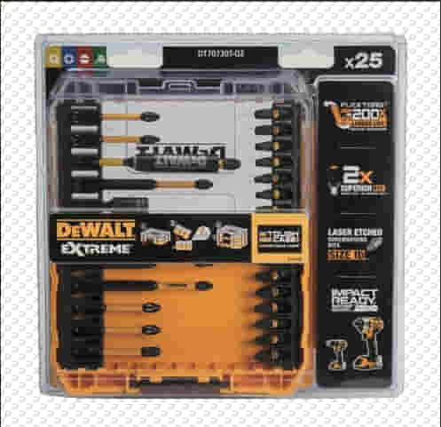 DT70730T-QZ25件套磁性批头套装 配套筒起子