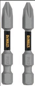 DWAF2PH2TG250mm PH2抗冲击十字批头 两支装（高寿命款）