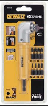 DT71517T-A9冲击起子适配直角转换头+额外批头（黄色版）