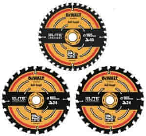 DT10397-A9优选级 充电式圆锯专用 硬质合金木用圆锯片（三片装）2x24