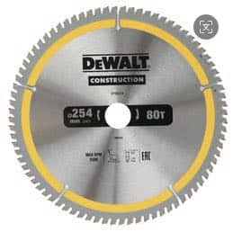 DT90272-A9硬质合金木用圆锯片 254x30x80T（单片装）