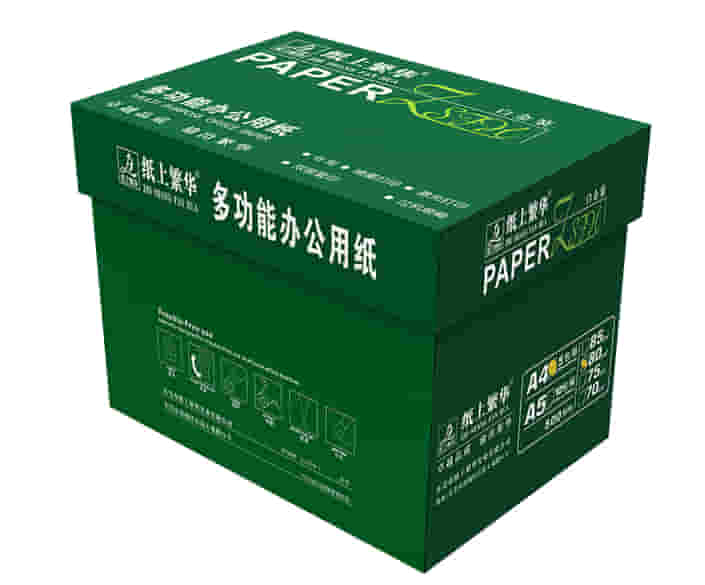 纸上繁华 一体机速印纸 60g 16K 7200张 灰白色