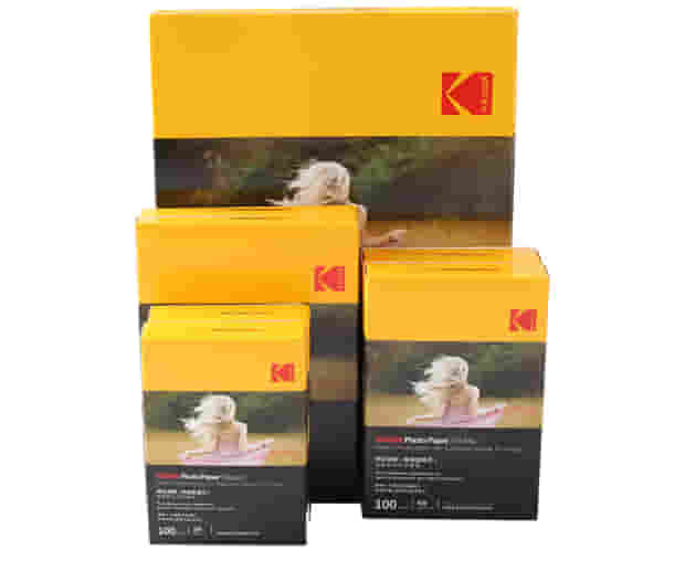 美国柯达Kodak A4 200g高光面照片纸/喷墨打印相片纸/相纸 20张装 