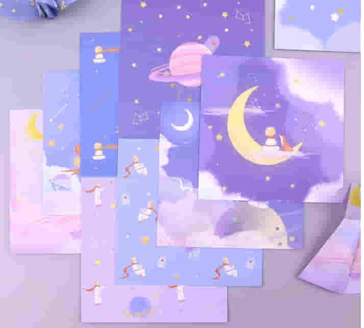 碎花印花纹手工折纸正方形 儿童叠纸彩纸diy15cm制作材料纸 折纸书1本】买2