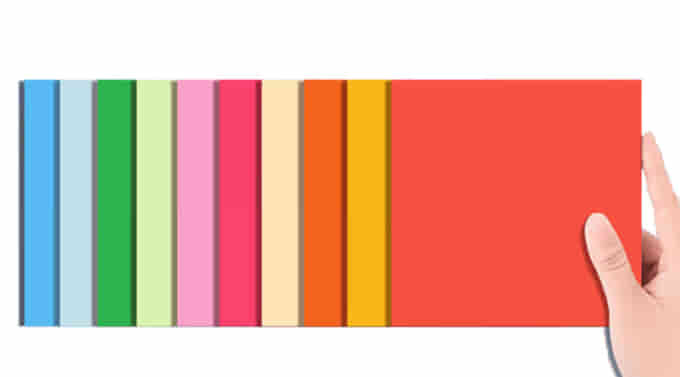 得力（deli）【老师推荐】10色A3硬卡纸 30张 儿童学生彩色手工折纸 幼儿