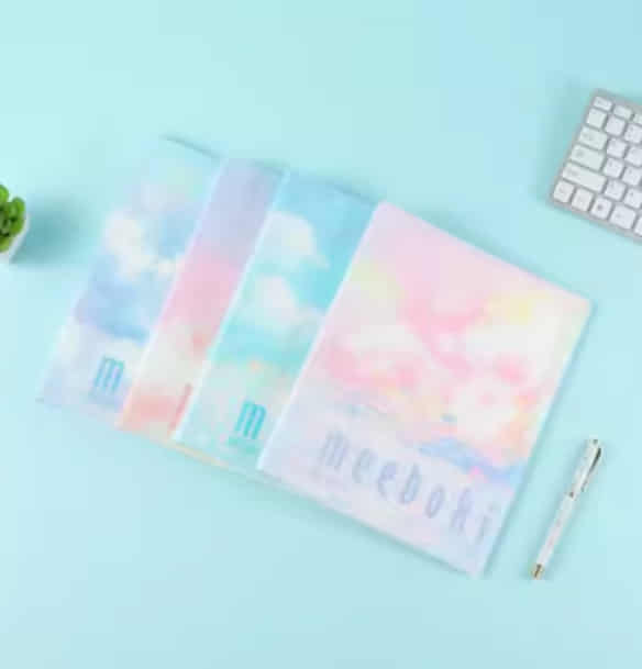 晨光(M&G)文具b5活页本 笔记本本子不硌手 双倍速滑活页纸 高颜值考